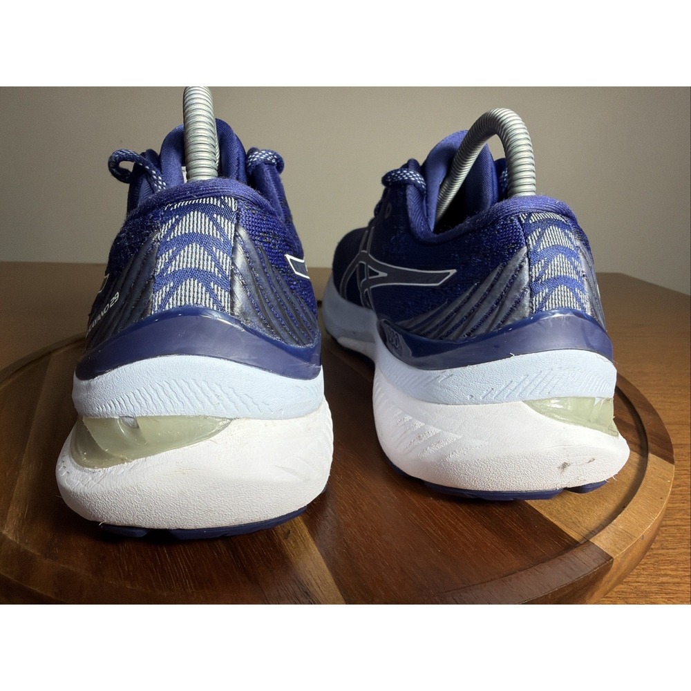 Asics Gel-Kayano 29 Women 10 Running Shoes Blue White Athletic 1012B272 - Picture 3 of 16